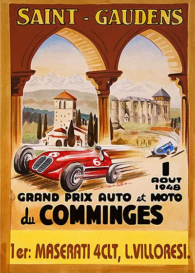 1948-08-01 | 1948 Grand Prix Du Comminges | St. Gaudens