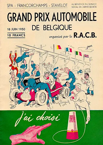 1950-06-18 | 1950 Grand Prix De Belgique | Spa-Francorchamps