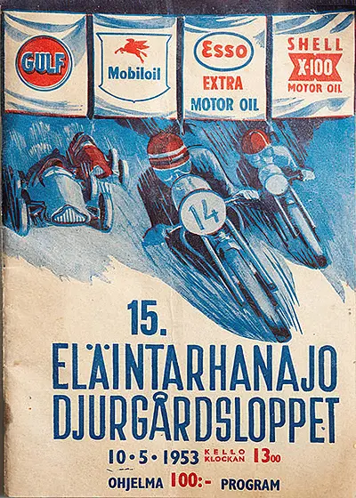 1953-05-10 | 1953 Elaintarha Ajot | Djurgard Park