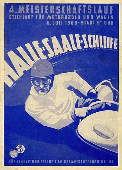 1953-07-05 | 1953 Strassenrennen Halle Saale Schleife | Halle
