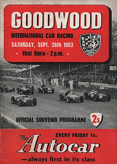 1953-09-26 | 1953 Madgwick Cup | Goodwood