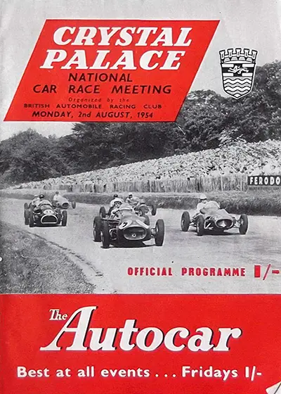 1954-08-02 | 1954 August Trophy | Crystal Palace