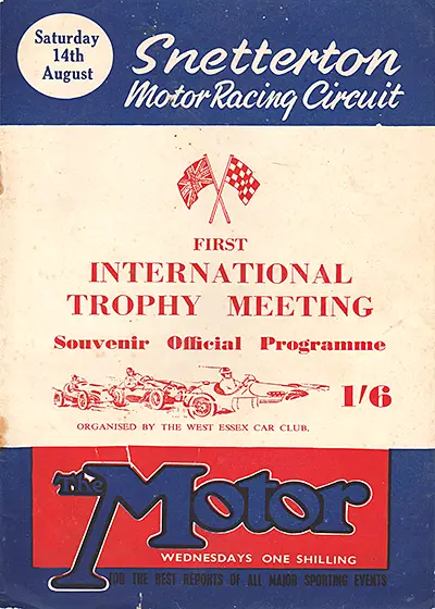 1954-08-14 | 1954 Redex Trophy | Snetterton