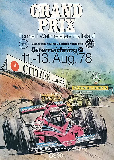 1978-08-13 | 1978 Grosser Preis von Österreich | Zeltweg