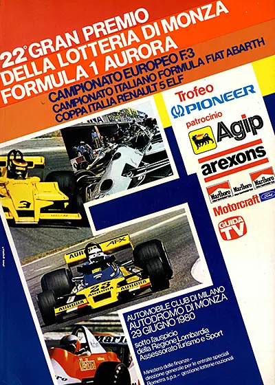 1980-06-29 | 1980 Gran Premio Della Lotteria Di Monza | Monza