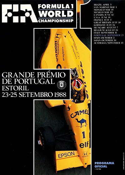 1988-09-25 | 1988 Grande Premio De Portugal | Estoril