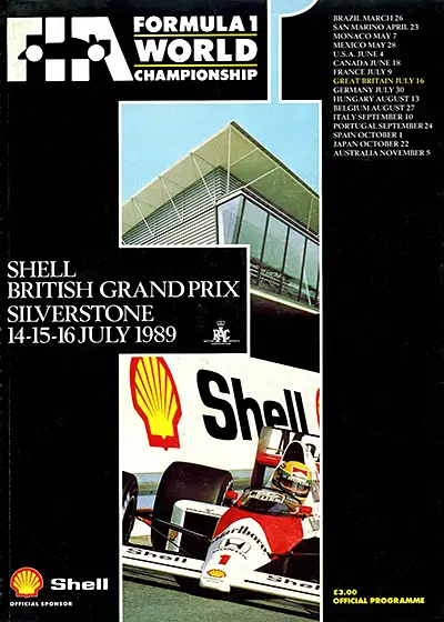 1989-07-16 | 1989 British Grand Prix | Silverstone