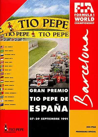 1991-09-29 | 1991 Gran Premio De Espana | Barcelona