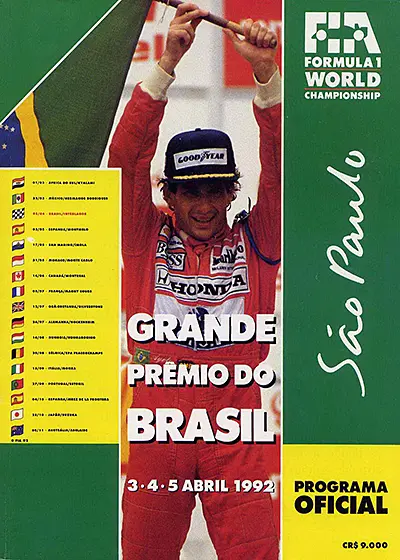 1992-04-05 | 1992 Grande Premio Do Brasil | Interlagos