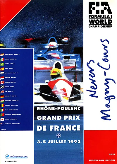 1992-07-05 | 1992 Grand Prix De France | Magny-Cours