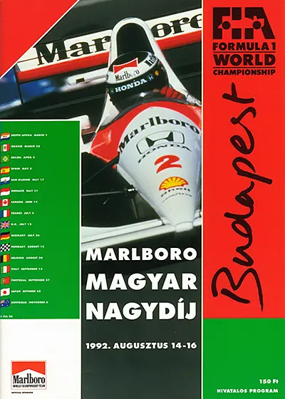 1992-08-16 | 1992 Magyar Nagydij | Budapest