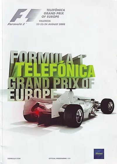2008-08-24 | 2008 Gran Premio De Europa | Valencia