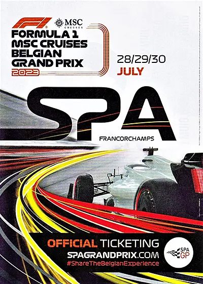 2023-07-30 | 2023 Grand Prix De Belgique | Spa-Francorchamps